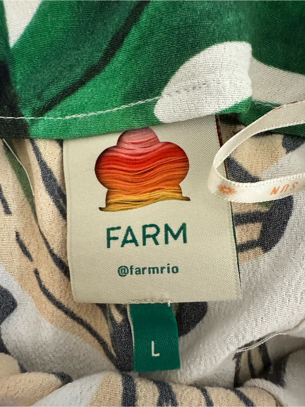 FARM RIO BANANA SKIRT - Picture 8 of 8